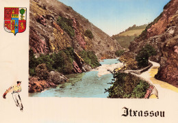 64 ITXASSOU BORDS DE LA NIVE VERS LE PAS DE ROLAND - Itxassou