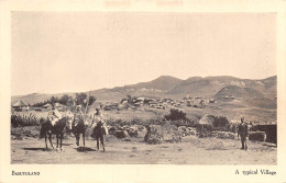 LESOTHO Lessouto BASUTOLAND Un Village Typique Carte Vierge Non Circulé éd Sesuto (Scans R/V) N° 25 \MP7102 - Lesotho