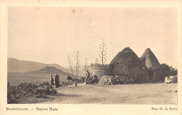 LESOTHO Lessouto BASUTOLAND Native Huts Morija Carte Vierge Non Circulé éd Sesuto HERTIG (Scans R/V) N° 11 \MP7102 - Lesotho