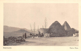 LESOTHO Lessouto BASUTOLAND Native Huts Morija Carte Vierge Non Circulé éd Sesuto (Scans R/V) N° 12 \MP7102 - Lesotho