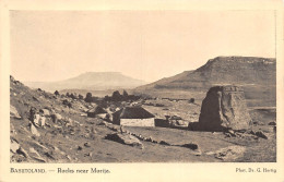 LESOTHO Lessouto BASUTOLAND Rocks Near Morija Carte Vierge Non Circulé éd Sesuto HERTIG (Scans R/V) N° 10 \MP7102 - Lesotho