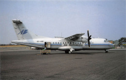 BOTSWANA AIR BOTSWANA / ATR 42-300 A2-ABC Jurgen Gleisberg Allershausen Avion Plane Johannesburg (2 Scans) N°33 \MP7111 - Botswana