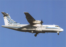 AIR BOTSWANA Aérospatiale Alenia Atr42-500 Johannesburg Carte Vierge Non Voyagé (Scan R/V) N° 9 \MP7135 - Botswana