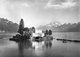SUISSE - Ile De Salaghon - Dents Du Midi - Villa - Résidence - Isolée - Paysage - Lac - Arbre - Montagne - Carte Postale - Montreux