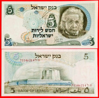 Israel. 5 Lirot 1968. (P-34b). Red Serial #.  UNC! - Israel