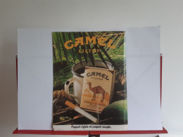 Cigarettes Camel Filtre - Publicité De 1983 - Andere & Zonder Classificatie
