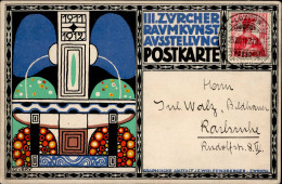Diveky, Josef (WW-Künstler) ZÜRICH Raumkunstausstellung 1911 I- R! - Wiener Werkstaetten