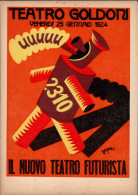 Futurismus DEPERO, Fortunato Teatro Goldoni 1924 Anton Giulio Bragaglia I-II - Altri & Non Classificati