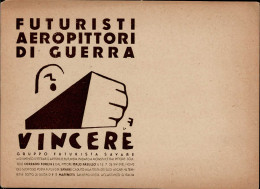 Futurismus Vincere Gruppo Futurista Savare Corrado Forlin, Italo Fasullo, Savare, Filippo Tommaso Marinetti II (minimale - Altri & Non Classificati