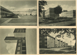 BAUHAUS-STIL - 4 Versch. Ak Aus Serie COTTBUS NEUE BAUTEN I - Altri & Non Classificati