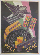 Futurismus DEPERO, Fortunato Pali SCAC Plakat Ca. 70x50cm (eine Stelle Fleckig) - Altri & Non Classificati