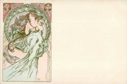 Mucha, Alfons 2. Serie The Four Arts Music I-II - Mucha, Alphonse