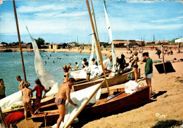 N°24124 W -cpsm L'Aiguillon Sur Mer -yachting- - Sailing