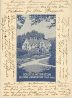 SEIDENKARTE - SCHLOSS ALTENSTEIN Bei Bad Liebenstein I-II - Altri & Non Classificati
