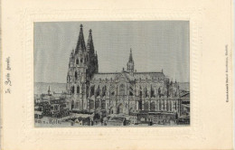 SEIDENKARTE - KÖLN Klappkarte I-II - Altri & Non Classificati