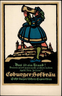 Bier Werbung Coburger Hofbräu I-II Publicite Bière - Bierbeek