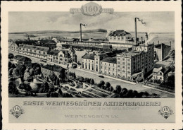 Bier Wernesgrün Aktienbrauerei I-II Bière - Bierbeek