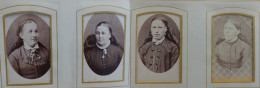 CDV Album Mit über 50 Fotos - Fotografía