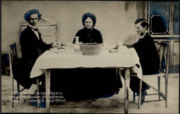 Ludwig II. Mit Otto I. Und Königin Marie Von Bayern I-II - Histoire