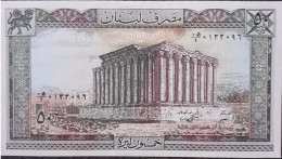 BANQUE DU LIBAN  -  50 LIVRES  - - Libano