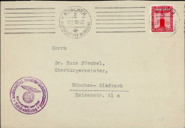 NSDAP Kolonialpolitisches Amt Reichsleitung München, Perteidienstmarke EF 1938 - Guerra 1939-45