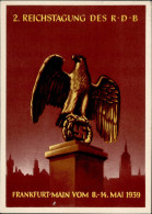 FRANKFURT/Main WK II - 2.REICHSTAGUNG Des R.D.B. 1939 Mit S-o I - Guerra 1939-45