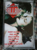 Sweet Ballads Harry Nilsson Paul Anka...Cassette Audio-K7 Ariola 7432-1144644 - Audio Tapes