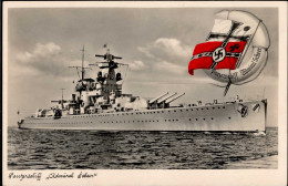 WK II Panzerschiff Admiral Scheer I-II - War 1939-45