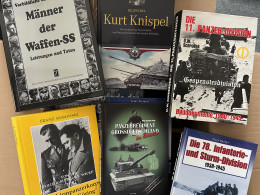 Buch WK II Schachtel Mit Circa 30 Büchern Teils Seltene Exemplare (alle Nachkrieg) - 5. Guerre Mondiali