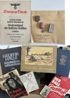 Buch WK II WUKI Schachtel Mit Div. Büchern, Fotoalben, U.s.w. - 5. Guerre Mondiali
