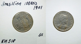 Brasilien, 100 Reis 1901 - Brésil