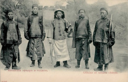 DEUTSCHE KOLONIEN CHINA - Chinesische Offiziere I - Ehemalige Dt. Kolonien