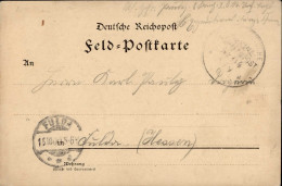 Deutsche Post In China, Marine Schiffspost No. 64 (Meier) Ausreise Nach Ostasien, Feldpost Boxeraufstand 1900 - Ehemalige Dt. Kolonien