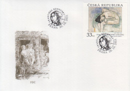 Tschechien Mi.Nr. 1137 Gemälde Von František Ronovský - Autres & Non Classés