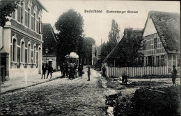 Bederkesa (2852) Mattenburger Strasse, Postamt, 1910 I-II - Otros & Sin Clasificación