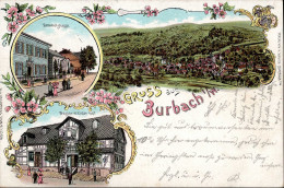 Burbach (5909) Restaurant Westerwälder Hof, Bahnhofstrasse 1904 I-II - Otros & Sin Clasificación