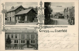 Eiserfeld (5900) Bahnhof, Gasthaus Zum Bahnhof 1902 I-II - Otros & Sin Clasificación