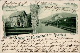 Eiserfeld (5900) Kohlenbach Bahnhof, Dampfziegelei 1903 I-II - Otros & Sin Clasificación