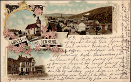 Freudenberg (5905) Bahnhof, Eisenbahn 1899 I-II Chemin De Fer - Otros & Sin Clasificación