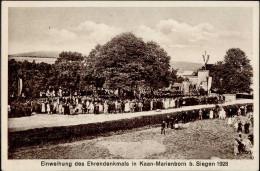 Kaan-Marienborn (5900) Einweihung Des Ehrendenkmals 1928 I-II - Otros & Sin Clasificación