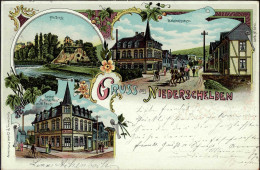 Niederschelden (5900) Gasthaus Deutsches Haus, Bahnhofstrasse, Fahrrad 1900 I-II Cycles - Otros & Sin Clasificación
