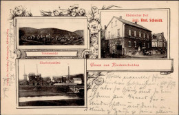 Niederschelden (5900) Gasthaus Rheinischer Hof, Charlottenhütte 1902 I-II - Otros & Sin Clasificación