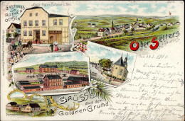 Oberselters (6277) Gasthaus Zum Roten Ochsen 1901 II (Ecken Bestoßen) - Autres & Non Classés