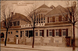 Frankenthal (6710) Turnhalle Der Turnergesellschaft 1915 I-II - Autres & Non Classés