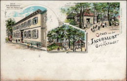 Grünstadt (6718) Hotel Zur Jacobslust 1897 I-II - Autres & Non Classés