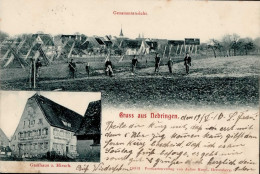 Nebringen (7046) Gasthaus Zum Hirsch, 1916 I-II - Autres & Non Classés