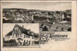 Schömberg (7542) Gasthaus Zum Lamm 1910 I-II - Autres & Non Classés