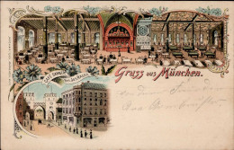 München (8000) Cafe Danner 1899 I-II - Other & Unclassified