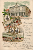 München (8000) Mathäser-Bräu, Strassenbahn 1899 I-II Tram - Other & Unclassified