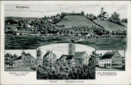 Kranzberg (8051) Verlag Pernat, Gasthaus Zum Alten Wirt, Handlung Rauschecker 1931 I-II - Altri & Non Classificati